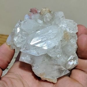 Apophyllite cluster w/stilbite from Jalgoon, India